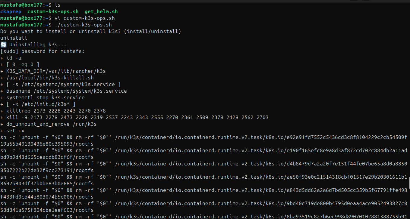 K3s Automation Script for Lightweight Cluster Ops
